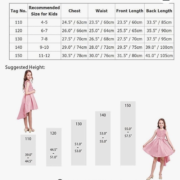 Hi Low Lace Embroidery Flower Wedding  Dress Formal , Prom Ball Gown - Picture 15 of 16